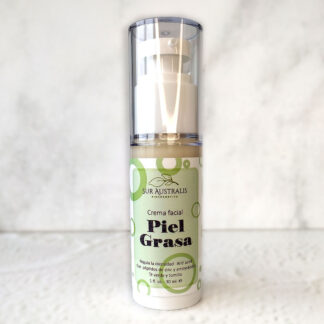 crema para piel grasa te verde