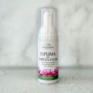 espuma de limpieza facial