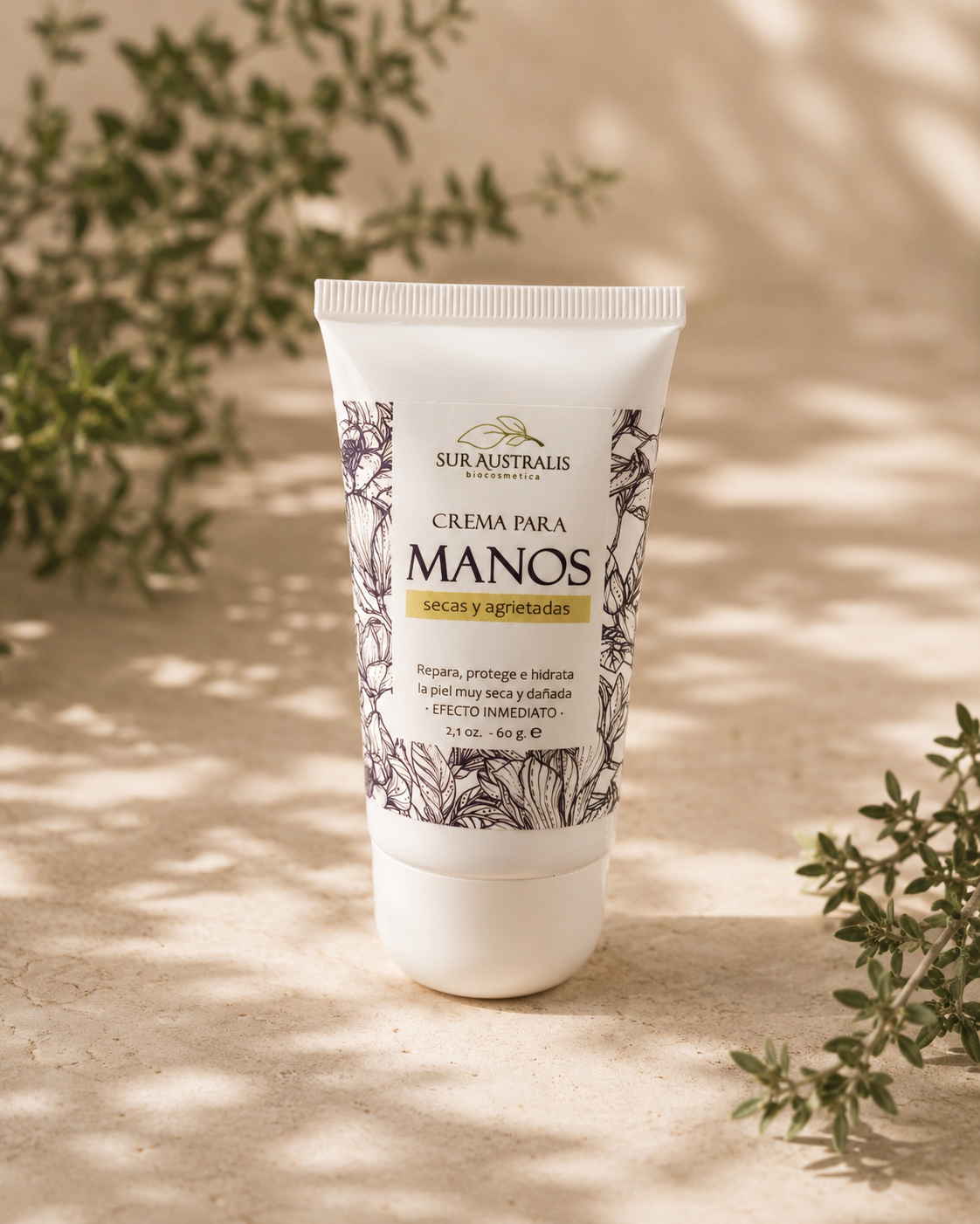 Crema de manos regeneradora con urea (60 gr.)